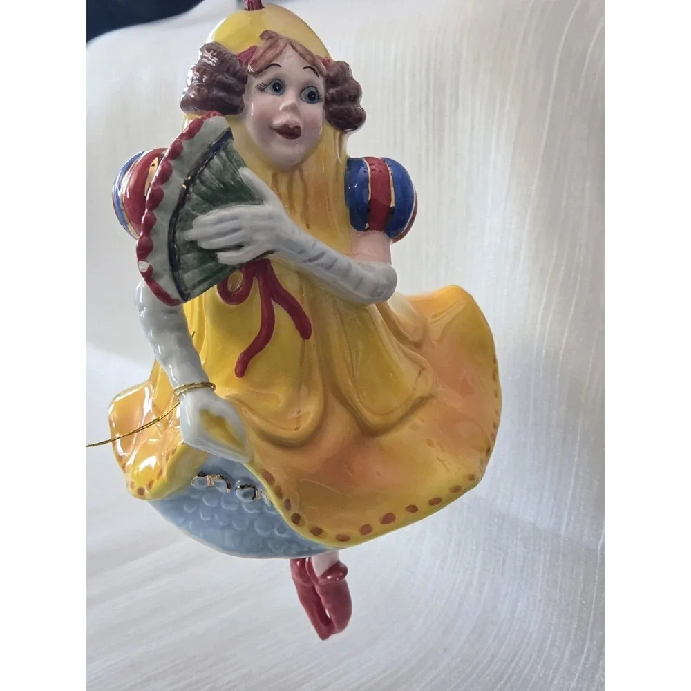 Vanmark Belle of the‎ Ball Christmas Tree Ornament Lazy Wizard Blue Sky Charmers